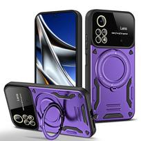 For Poco X4 Pro 5G Case Magnetic Ring Armor Phone Cases for Poko Little X4 X 4 Pro X4pro Pocox4pro Camera Protection Back Cover For Poco X4 Pro 5G