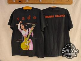 Sade vasaros Deluxe turas 1993 Pagrindinė juoda 2 pusės Unisex marškinėliai Pakartotinis spausdinimas WA3623 Unisex marškinėliai XXXL black