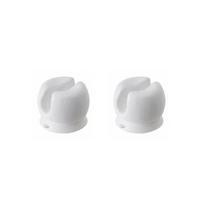 2/4Pcs Simple Silicon Toothbrush Holder With Suction Cup Wall Mounted Tooth Brush Storage Organizer Rack Bathroom Accessories gray