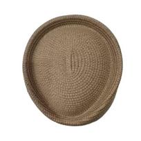 Summer Beret Hat, Breathable Natural Straw Hat for Women, Stewardess Hat Headwear, Sun Protection Artistic Painter Hat for Outdoor Daily Wear chaki
