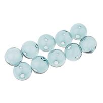 10 vnt Globe stiklinio butelio žavesio pakabukas „pasidaryk pats“ amatų papuošalų gamyba mėlyna 18mm gray