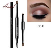 3 X 1 Waterproof Eyebrow Pencil Powder Eyebrow Brush Pigment Beauty And Makeup Kit kava