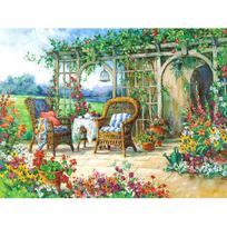 5D DIY Diamond Painting Sunny Morning Full Round Diamond Embroidery Cross Stitch Rhinestone 20X30CM
