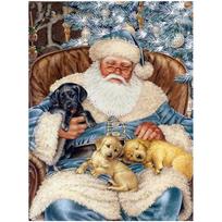 Full 5D Diy Diamond Painting Sleeping santa Diamond Embroidery Cross Stitch Home Decor Handmade 25x30cm