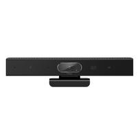 Aibecy 2K Webcam 3in1 HD vaizdo konferencijų kamera su mikrofonu ir garsiakalbiu AI veido sekimo automatinis juoda