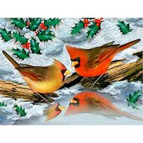 Naujas 5D „pasidaryk pats“ deimantinis paveikslas „Snowbird“ deimantinis siuvinėjimas „Snow Scene“ Siuvinėjimas kryželiu, pilnas apvalus gręžtuvas namų dekoravimui, rankinė dovana Full Round 15x20CM black