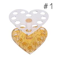 Nail Polish Brush Pen Holder Shelf Nail Art Pen Display Makeup Nail Art Acrylic UV Gel Pen Holder Brush Organizer Display auksas