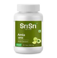 Amla (60 tablečių, 500 mg), Amla, Sri Sri Tattva white