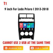„Icreative“ automobilio radijas, skirtas LADA Priora I 2013–2018 m. „Android“ stereofoninei daugialypės terpės GPS navigacijos DSP „Carplay“ autoradio galvutei, 2 din