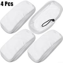 Mop Cloths Pads Household Cleaning Tool Microfiber Parts white