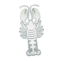 Lobster Metal Die Cutting Dies for DIY Scrapbooking Album Cartoon  Scrapbooking Craft Die white