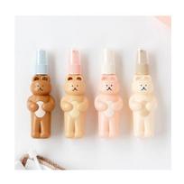 DONATDONAT Lokio Kelioninis Tuščių Buteliukų Rinkinys 4vnt Peach beige