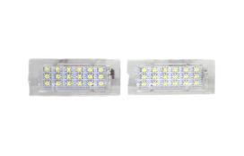 LED numerio lentelės žibintai 2x650lm, rinkinys 2 vnt. suderinami su BMW E53, E83, 12V, Off-Road