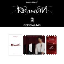 MONSTA X POP-UP Parduotuvė REASON Nuotraukų Bilietų Rinkinys brown