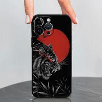 Tpu minkštas dėklas, skirtas iPhone 8 Plus 7 6s 13 Pro Xr 12 Mini 11 Xs X 14 Pro Max Se buferio dėklai Madingi Kinijos Tiger Dragon Cover iPhone 6Plus(6SPlus)