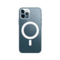 Magnetinis skaidrus dėklas, skirtas iPhone 11 12 13 Iphone 14 Pro Max Case Magsafing telefono dėklas Iphone11 12 mini belaidžio įkroviklio minkštas dangtelis For iPhone 14Pro Max skaidri