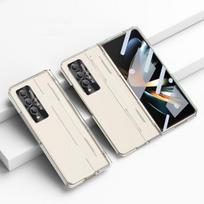 Skirtas Galaxy Fold4 priekinis grūdinto stiklo plėvelės telefono dėklas, skirtas Samsung Galaxy Z Fold4 Fold 4 Zfold4 Fold 3 Fold3 apsauginis dangtelis for Samsung Z Fold 3 gryna