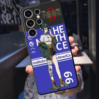 Dėklas, skirtas Samsung Galaxy S21 S23 Ultra 5g S8 S7 S20 Fe S22 Plus S10e S10 mielas animacinis Jujutsu Kaisen megztinis pūkinės striukės dangtelis Samsung S23 5G