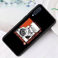 Silikoninis telefono dėklas Samsung Galaxy A50 A70 A10 A20e A30 A40 A20s A10s A10e A80 A90 A60 A30s Dangtelis My Hero Academia For Samsung A20 gray