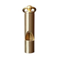 (Kung Pao vištiena)Retro Brass Gear gelbėjimo avarinis SOS švilpuko karabinas one size auksas