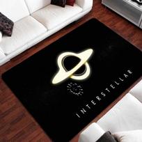 Interstellar Door Mats Bedroom Rugs Kitchen and Bathroom Absorbent Mats Living Room Decor Non-slip Carpets Sofa Area Rugs 40x60cm