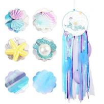 Mermaid Dream Catcher, Shell and Beads Dream Catcher