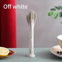 Tableware Knife Fork Spoon Three-piece Set Portable Tableware Outdoor Steak Knife Set Household Kitchen Supplies balta