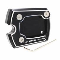 Motociklo atraminio stovo atraminės plokštės pėdos šoninis stovas Padidinti prailginimo padą, skirtą Honda CBR500R CBR400R priedai CBR 400R CBR400R LOGO Black