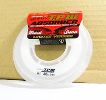 Sale YGK TP3 Absorber Tuna Nylon Leader Line 30m 80lb (2311) gryna