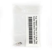 Fuji PMNST Size 5-1.2 Rod Top Guide Stainless Frame SIC x 1 (2537) white