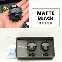 2vnt Bulldog automobilių kvepalų kvapų difuzoriaus oro gaivikliai su magnetiniu spaustuku Auto Vents kvapų kvepalų dovanų dėžutė automobiliui 2Pcs Matte Black