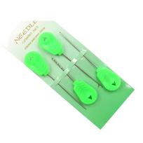 Plastikinis kibimo adatų rinkinys iš nerūdijančio plieno 4 dalių beige