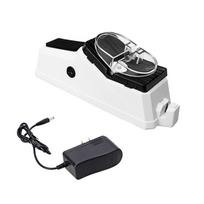 USB elektrinis peilių galandtuvas, reguliuojamas virtuvės peiliams. EU Plug balta