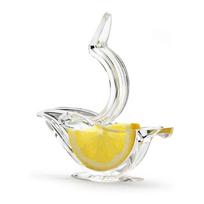 Home Kitchen Slip Tool Press Squeeze Fruit Mini Manual Juicer Bird Shape Transparent Portable Orange Lemon Manual Juicer 1pcs skaidri