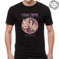 Frank Zappa Armadillo Logo Black Unisex T-Shirt S