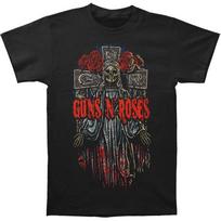 Guns N Roses Celtic Angel juodi unisex marškinėliai S gray