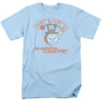 Dum Dums Classic Pop Ledinukas Saliukas Saldainis Šviesiai Mėlynas Unisex Marškinėliai XXXXL gray