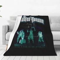Vintage Retro The Haunted Mansion Cool Graphic Gifts Blanket Soft Warm Travel Portable Blanket Vintage Retro The Haunted Cool 75x100cm (30x40inch)