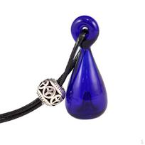 Pendant Rope Necklace Sweater Chain Diffuser DIY tamsiai mėlyna spalva