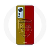 Coque Xiaomi 12X rcl lens Logo fond jaune et rouge geltona