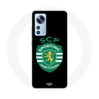 Coque Xiaomi 12X scp sporting portugal fond noir juoda