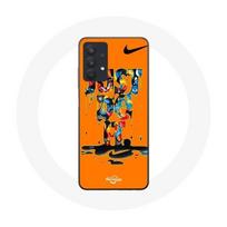 Coque - Nike - Samsung Galaxy A32 5G - Graffiti - Souple - Blanc