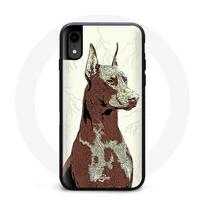 Coque Iphone XS Doberman
