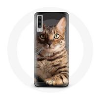 Coque pour Samsung Galaxy A70 Bengal Race de Chats