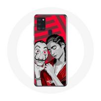 Coque Samsung Galaxy A21S La casa de papel Nairobi Fan art