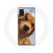 Coque Samsung Galaxy A21S Golden retriever Race de chiens