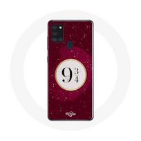 Case - Maniacase - Samsung Galaxy A21S - Harry Potter Platform 9 3/4 - Soft - Red