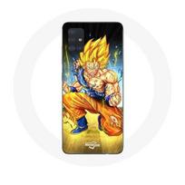 Coque Samsung Galaxy A51 Son goku dragon ball corps enervé
