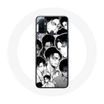 Coque Oppo A53 Attaque des Titans Manga Levi Ackerman