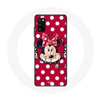 Dėklas Samsung Galaxy S20 plus su animaciniu raudonu Minnie Mouse piešiniu